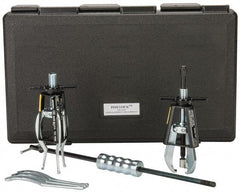 Posi Lock Puller - 5 Piece, 5 Ton Capacity, 1/2 to 5" Spread, Slide Hammer Set - 3 Jaws, 4" Reach - Caliber Tooling