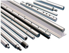 Thomson Industries - 3/4" Diam, 4' Long, Stainless Steel Standard Round Linear Shafting - 50-55C Hardness, .7495/.7490 Tolerance - Caliber Tooling