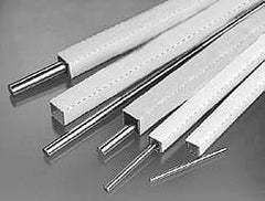 Thomson Industries - 40mm Diam, 6' Long, Steel Standard Round Linear Shafting - 60-65C Hardness, 1.5748/1.5743 Tolerance - Caliber Tooling