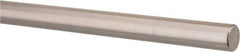 Thomson Industries - 1/4" Diam, 2' Long, Steel Standard Round Linear Shafting - 60-65C Hardness, .2495/.2490 Tolerance - Caliber Tooling