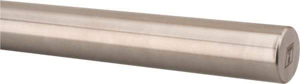 Thomson Industries - 1/2" Diam, 18" Long, Steel Standard Round Linear Shafting - 60-65C Hardness, .4995/.4990 Tolerance - Caliber Tooling