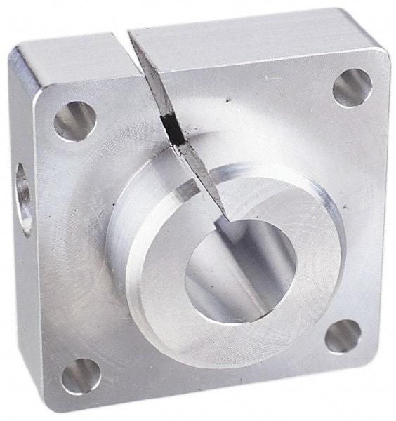 Thomson Industries - 1-1/4" Diam, Aluminum Alloy Shaft Support - Plain Shafting - Caliber Tooling