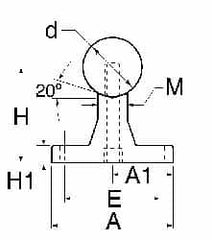 Thomson Industries - 1-1/4" Shaft Diam, 2-1/2" Base Width, Stainless Steel Shaft, Aluminum Rail, Round Shaft Assemblies - 48" Long, 0.56" Neck Width - Caliber Tooling