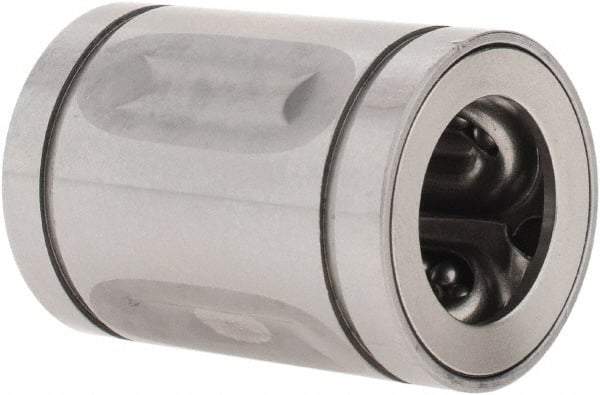 Thomson Industries - 1/2" ID, 85 Lb Dynamic Load Capacity, Closed Linear Bearing - 7/8" OD - Caliber Tooling