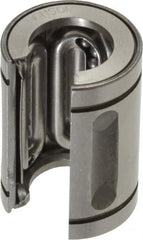 Thomson Industries - 1/2" Inside Diam, 85 Lbs. Dynamic Capacity, Open Linear Bearing - Caliber Tooling