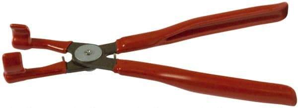 Mag-Mate - 9-1/2" OAL, Spark Plug Boot Pliers - Straight Jaw, 90 Durometer Plastic Handles - Caliber Tooling