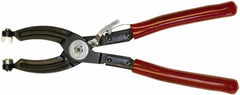 Mag-Mate - 10-1/2" OAL, Hose Clamp Pliers - Straight Jaw, Vinyl Coated Handles - Caliber Tooling