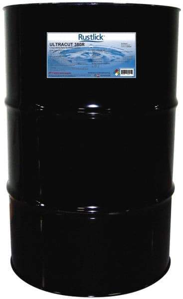 Rustlick - Ultracut 380R, 55 Gal Drum Cutting & Grinding Fluid - Semisynthetic - Caliber Tooling