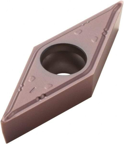 Seco - VBMT21.50.5 F1 Grade TP1030 Cermet Turning Insert - 35° Diamond, 1/4" Inscr Circle, 3/32" Thick, 0.0078" Corner Radius - Caliber Tooling