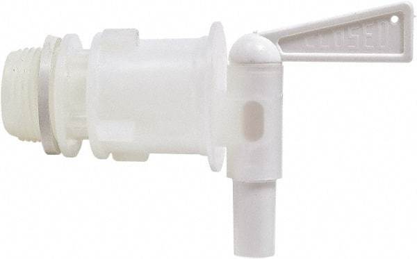 Dynalon Labware - Spigot - Polyethylene, White, 2.4" Diam - Caliber Tooling