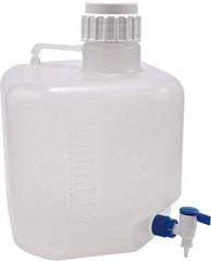 Dynalon Labware - 20,000 mL Carboy - Polypropylene, Translucent, 16-1/2" High x 11.8" Diam, 90mm Cap - Caliber Tooling