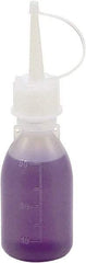 Dynalon Labware - 250 mL Dispensing Bottle - Polyethylene, Translucent, 5.1" High x 1-1/2" Diam, 15mm Cap - Caliber Tooling