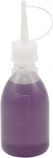 Dynalon Labware - 100 mL Dispensing Bottle - Polyethylene, Translucent, 5.7" High x 1.9" Diam, 15mm Cap - Caliber Tooling