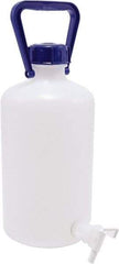 Dynalon Labware - 5,000 mL Carboy - Polyethylene, Translucent, 6.4" High x 6.7" Diam - Caliber Tooling