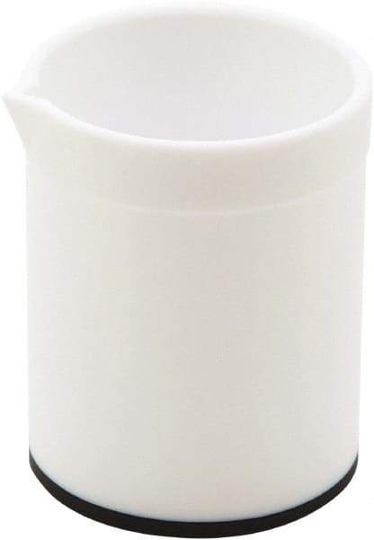 Dynalon Labware - 250 ml PTFE Beaker - 3-13/64" Diam x 3-45/64" High - Caliber Tooling