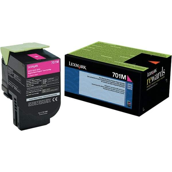 Lexmark - Magenta Toner Cartridge - Use with Lexmark CS310dn, CS310n, CS410n - Caliber Tooling