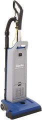 Clarke - Single Motor Upright Vacuum Cleaner - 14-1/2" Cleaning Width, 9" Amps, Ergonomic Handle - Caliber Tooling