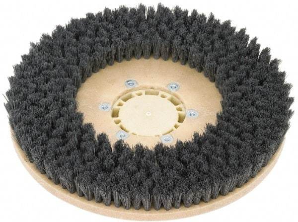 Clarke - 26" Diam Scrubbing Brush - 26" Machine, Black Pad, Polypropylene - Caliber Tooling