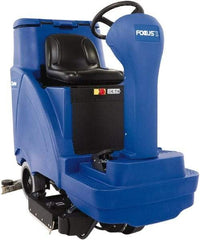 Clarke - 28" Cleaning Width, Battery Powered Floor Scrubber - 1.05 hp, 260 RPM, 46" Water Lift, 31 Gal Tank Capacity - Caliber Tooling