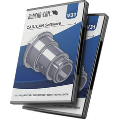 BobCAD-CAM - BobCAD-CAM V30 Mill 4 Axis Pro CD-ROM - Caliber Tooling