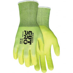 MCR Safety - Size XL, ANSI Cut Lvl A2, Puncture Lvl 3, Abrasion Lvl 6, Foam Nitrile Coated Cut & Puncture Resistant Gloves - Caliber Tooling