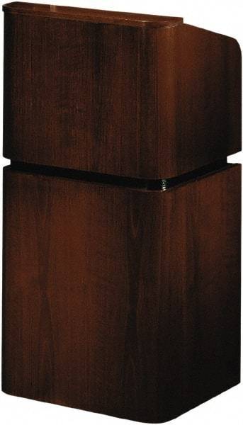 Oklahoma Sound - Wood Full Floor Lectern - 20-1/2" Deep x 24" Wide x 48" High - Caliber Tooling