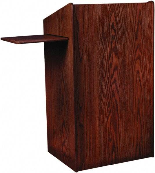 Oklahoma Sound - Wood Full Floor Lectern - 20" Deep x 25" Wide x 46" High - Caliber Tooling