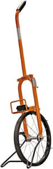 Keson - 99,999' Counter Limit, 3' OAL, Measuring Wheel - 2" Accuracy per 100", Measures in Feet - Caliber Tooling