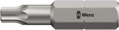 Wera - 5/16 & 1/4" Drive T40 Torx Screwdriver Bit - 4" OAL, Insert Bit - Caliber Tooling