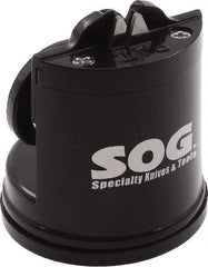 SOG Specialty Knives - Knife Sharpener - For Use with All Plain Edge Knives - Caliber Tooling