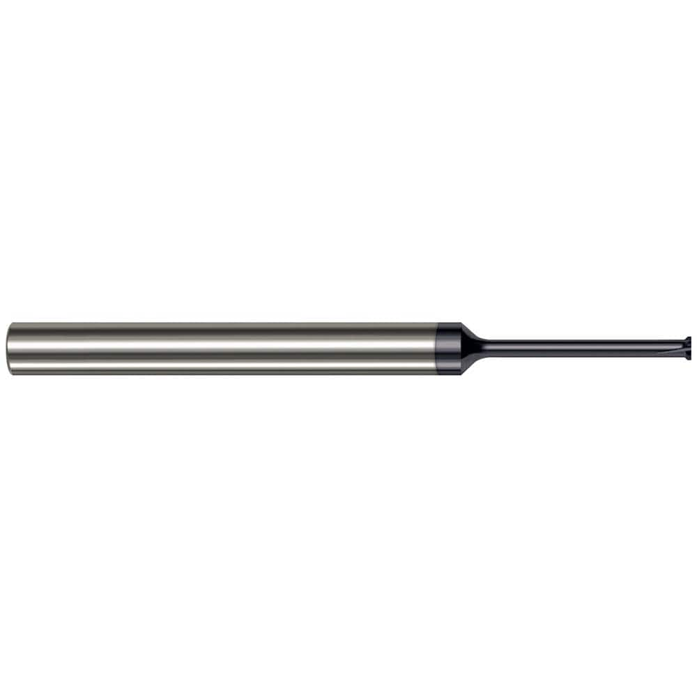 Harvey Tool - 0.165" Diam 90° 0.019" Chamfer 6-Flute Solid Carbide Back Chamfer - Exact Industrial Supply