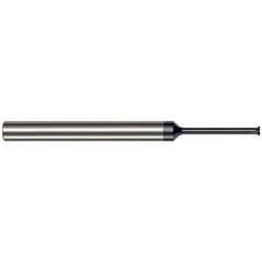 Harvey Tool - 0.165" Diam 90° 0.019" Chamfer 6-Flute Solid Carbide Back Chamfer - Exact Industrial Supply