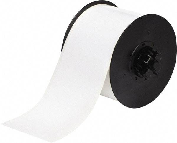 Brady - 3" Wide x 1,200" Long, White Vinyl Tape - For BBP30 Label Printer, BBP33 Label Printer, BBP35 Multicolor Sign & Label Printer, BBP37 Color & Cut Sign & Label Printer, BradyPrinter S3100, BBP31 Sign & Label Printer - Caliber Tooling