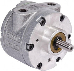 Gast - 1.7 hp Reversible Face Air Actuated Motor - 0:00 Gear Ratio, 3,000 Max RPM, 1.13" Shaft Length, 1/2" Shaft Diam - Caliber Tooling