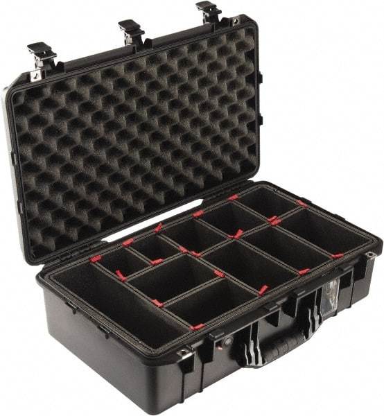 Pelican Products, Inc. - Tool Box Foam Insert Set - 14-1/2" Wide x 9-1/4" Deep x 22-5/8" High, Black, For Pelican Case 1535 - Caliber Tooling