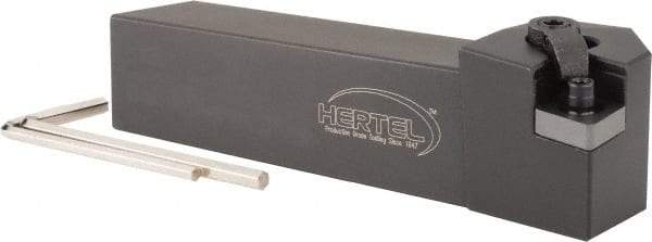 Hertel - MCLN, Left Hand Cut, 1" Shank Height x 1" Shank Width, Negative Rake Indexable Turning Toolholder - 6" OAL, CN..543 Insert Compatibility, Series Multi-Option - Caliber Tooling