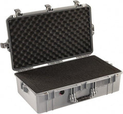 Pelican Products, Inc. - 16-49/64" Wide x 9-1/8" High, Aircase w/Foam - Silver - Caliber Tooling