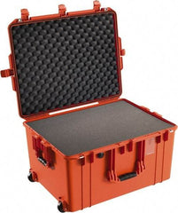 Pelican Products, Inc. - 20-21/32" Wide x 14-7/8" High, Aircase w/Foam & Wheels - Orange - Caliber Tooling