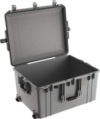 Pelican Products, Inc. - 20-21/32" Wide x 14-7/8" High, Aircase w/Wheels - Silver - Caliber Tooling