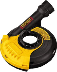 DeWALT - 5" Diam Grinder Dust Shroud - For Use with Dewalt 4 to 5" Grinders - Caliber Tooling