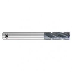 7/32 x 1/4 x 5/8 x 2-1/2 4Fl  Square Carbide End Mill - WXL - Caliber Tooling