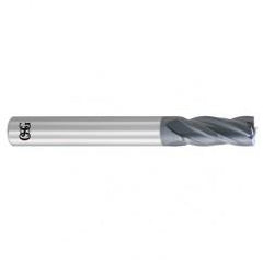 7/32 x 1/4 x 5/8 x 2-1/2 4Fl  Square Carbide End Mill - WXL - Caliber Tooling