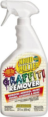 Krud Kutter - 22 oz Spray Bottle Graffiti/Vandal Mark Remover - VOC Content g/L 614, Removes Graffiti - Caliber Tooling