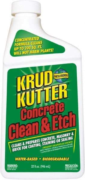 Krud Kutter - 32 Fl oz Spray Bottle Cleaner/Etcher - 200 to 300 Sq Ft/Gal Coverage - Caliber Tooling