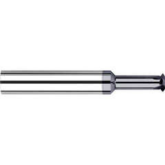 Harvey Tool - Single Profile Thread Mills; Maximum Threads Per Inch: 36 ; Minimum Threads Per Inch: 32 ; Thread Type: Internal/External ; Minimum Nominal Diameter (Inch): #8 ; Cutting Diameter (Inch): 0.1200 ; Shank Diameter (Inch): 1/4 - Exact Industrial Supply