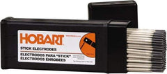 Hobart Welding Products - 14" Long, 3/32" Diam, Mild Steel Arc Welding Electrode - E6011 - Exact Industrial Supply