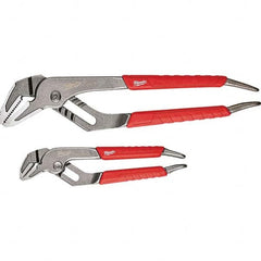 Milwaukee Tool - Plier Sets Set Type: Straight Jaw Pliers Number of Pieces: 2 - Caliber Tooling