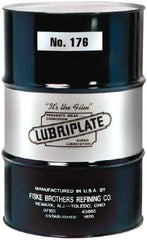 Lubriplate - 400 Lb Drum Inorganic/Organic Combination Extreme Pressure Grease - Black, Extreme Pressure, 275°F Max Temp, NLGIG 00, - Caliber Tooling