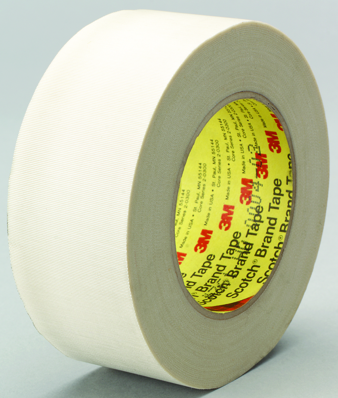 List 361 1/2" x 60 yds Glass Cloth Tape - White - Caliber Tooling