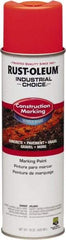 Rust-Oleum - 15 fl oz Orange Marking Paint - Water-Based Formula - Caliber Tooling